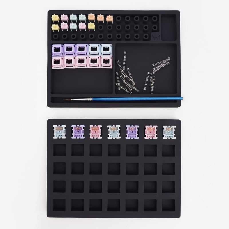 MELETRIX WS Silicone Lube Station for Custom Mechanical Keyboard Switches Black - Image 2